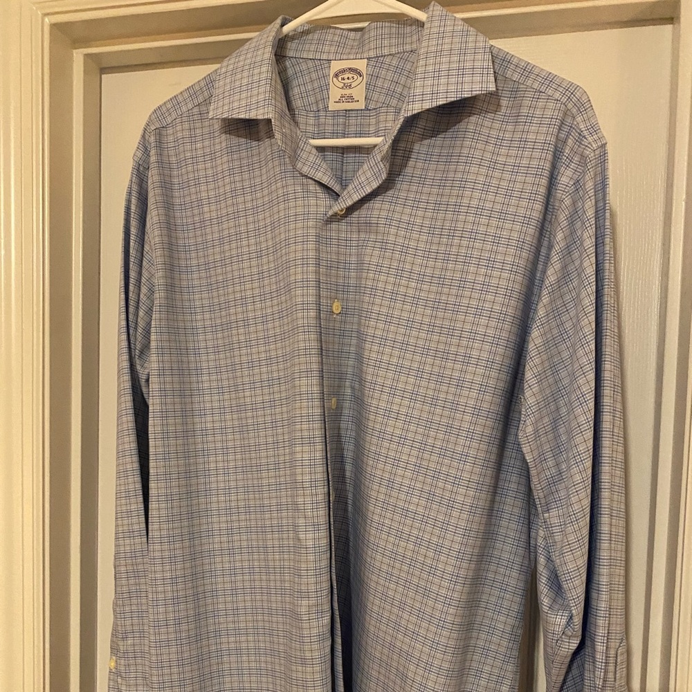 Brooks Brothers Slim Fit Non Iron Dress Shirt